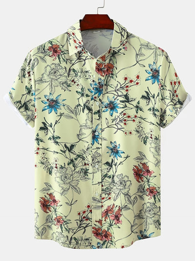 Herren Blumenhemd – Arionel