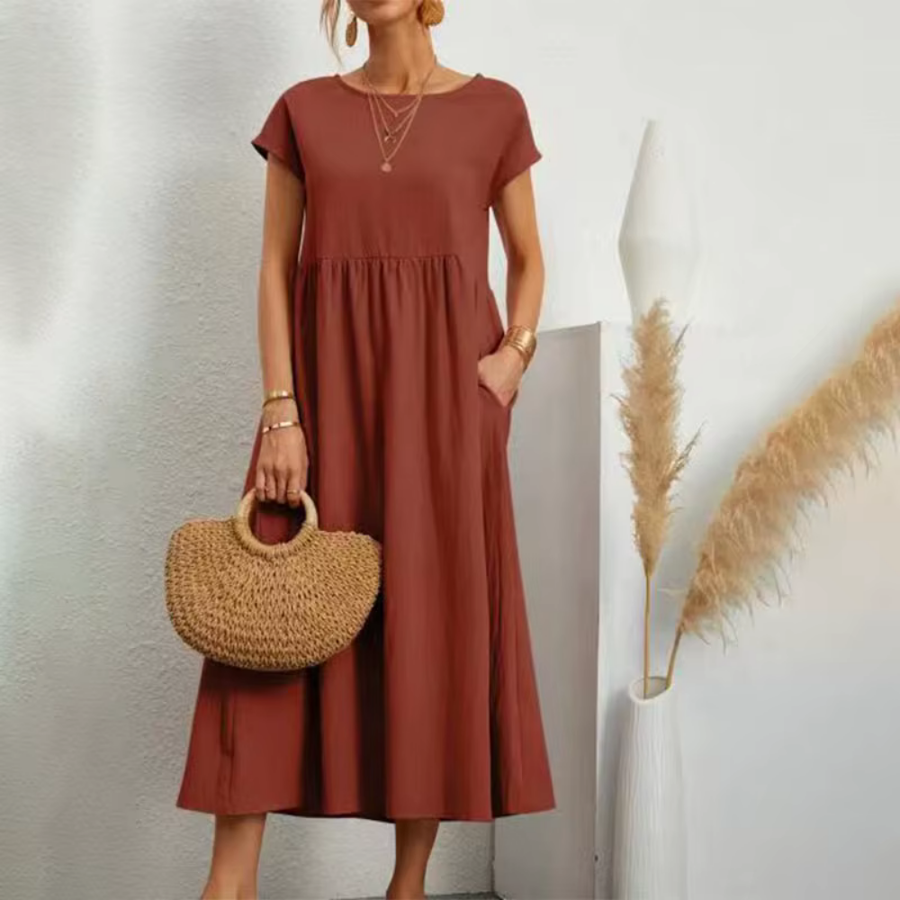 Munia - Minimalistisch, feminin und bequem - Lässiges Kleid