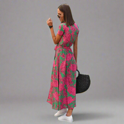 Gloria| Bequemes Damenkleid aus Premiumstoff für Sommer