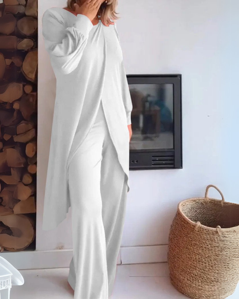 Langes zweiteiliges Set für Damen