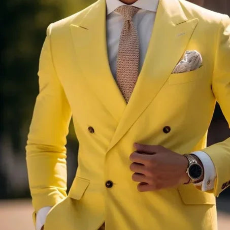 Herren Zweireihig Formell Hochzeitsgast Anzug Set | Zweiteiliges Set