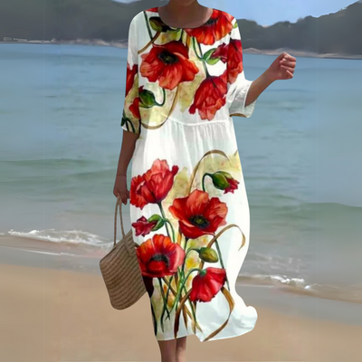 Miranda™ | Stilvolles Blumenkleid