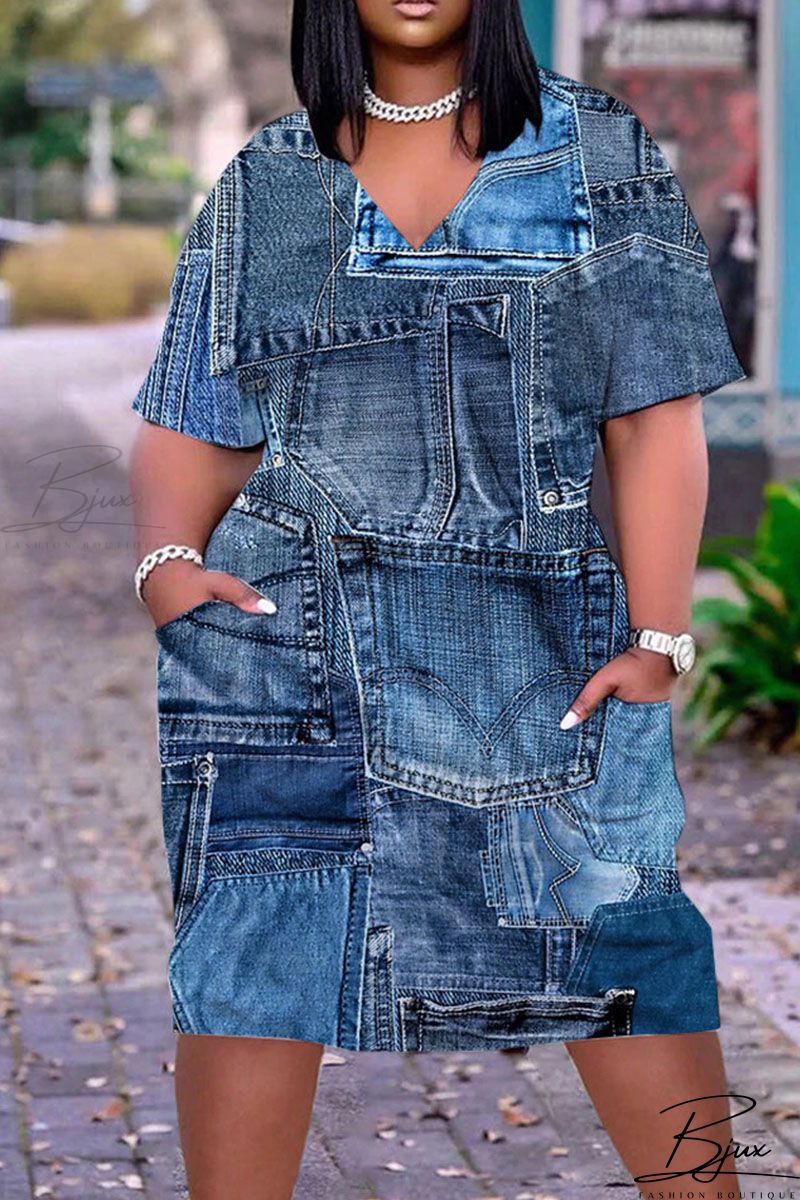 Evangeline™ Stil Mit Gemischten Mustern