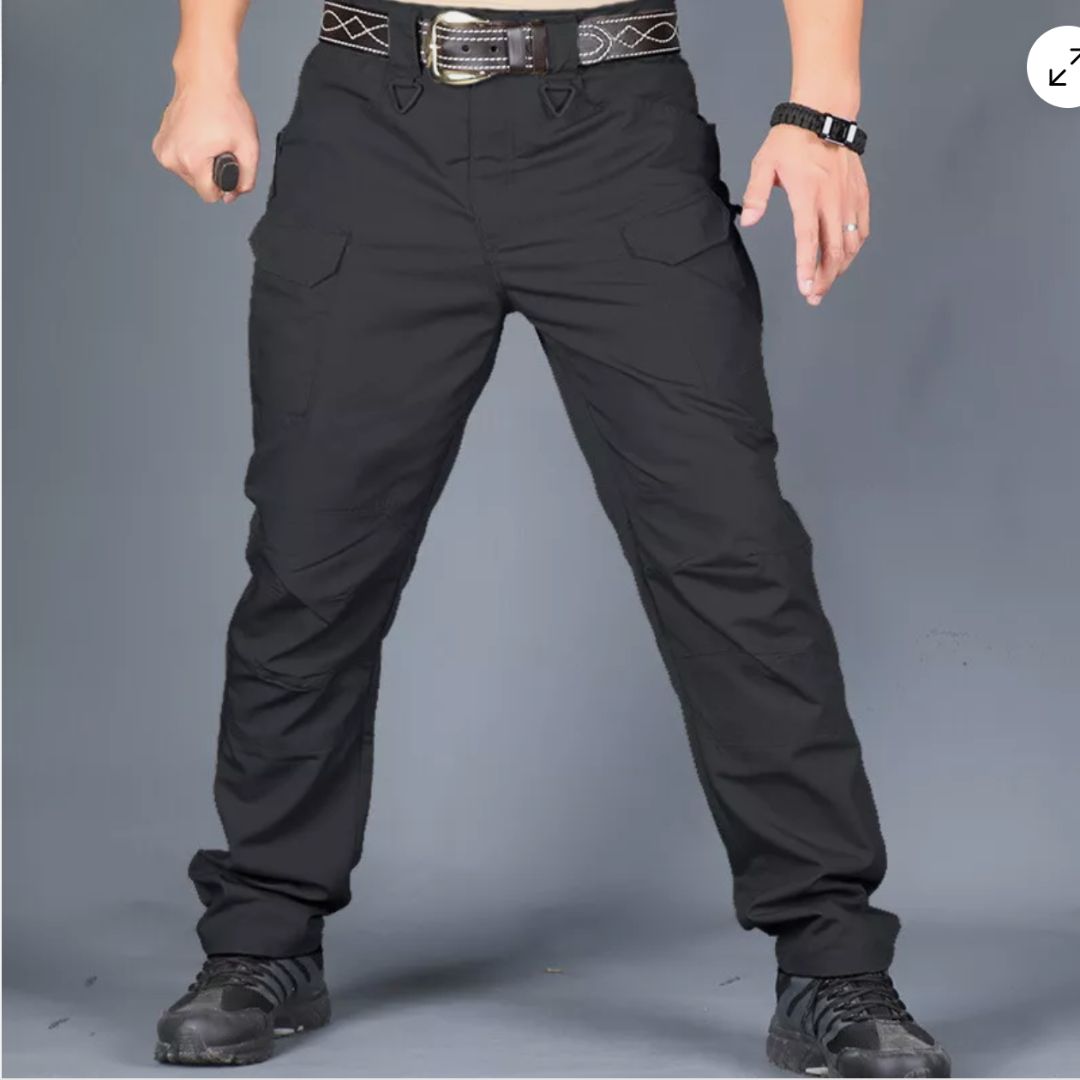 Cargohose für Herren - Wasserdichte Outdoor Wanderhose