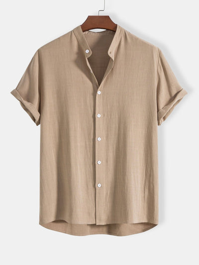 Herren Button Down Hemd Und Kordelzughose Set | Zweiteilig