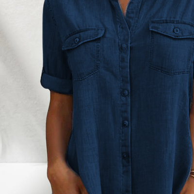 Dione | Feminines Denim-Kleid mit modernem Schnitt