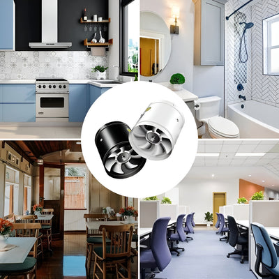 Leiser Abluftventilator – Leistungsstark zur Luftreinigung im Zuhause oder Büro