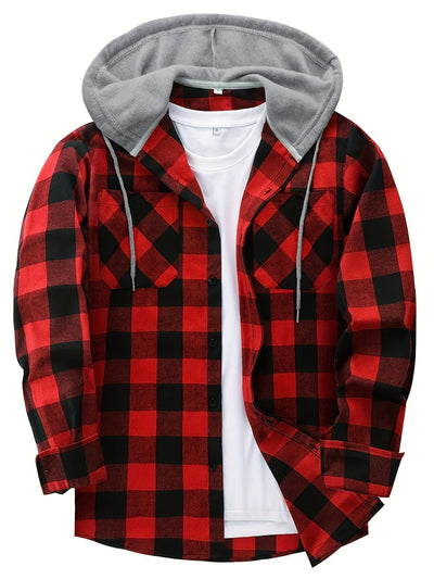 MAX HOODIE FLANELLJACKE