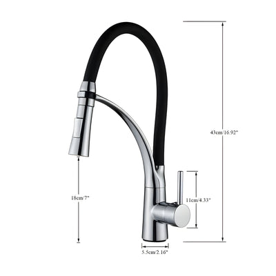 LuxSpout - Moderner 360°-Edelstahl-Auslaufhahn