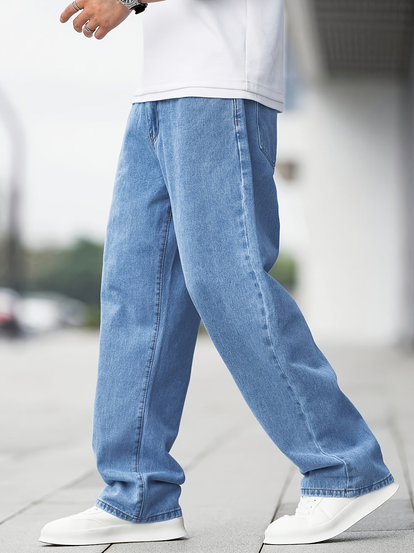 Baggy Jeans Herren | Weit Geschnittene Freizeitjeans