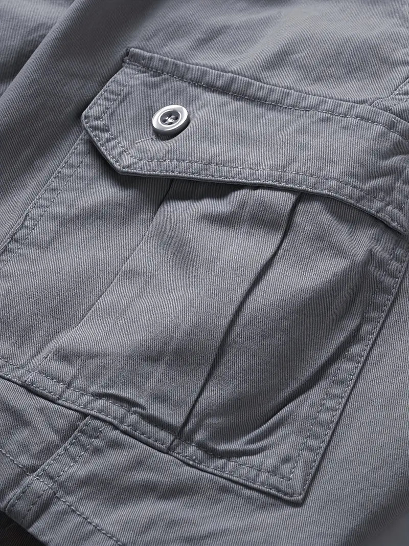 Mauro - Elegante Kurze Hose Mit Mehreren Taschen