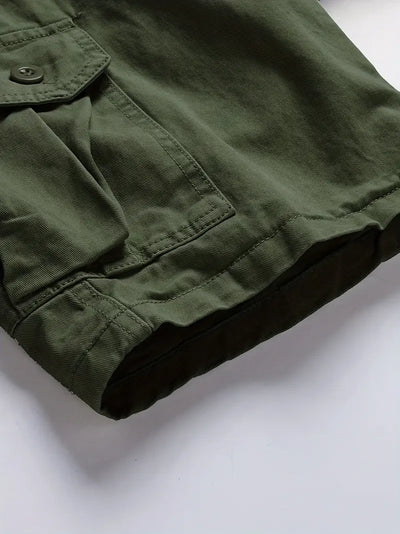 Mauro - Elegante Kurze Hose Mit Mehreren Taschen