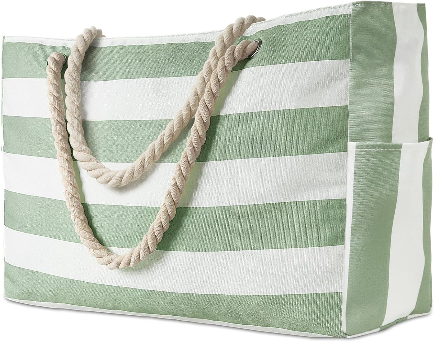 KüstenTrag Strandtäsch für d'Famili – Gross wasserfesti Tote mit sichere Reissverschluss