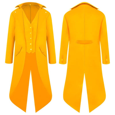 Medieval Vampire Style Tailcoat Plus Size