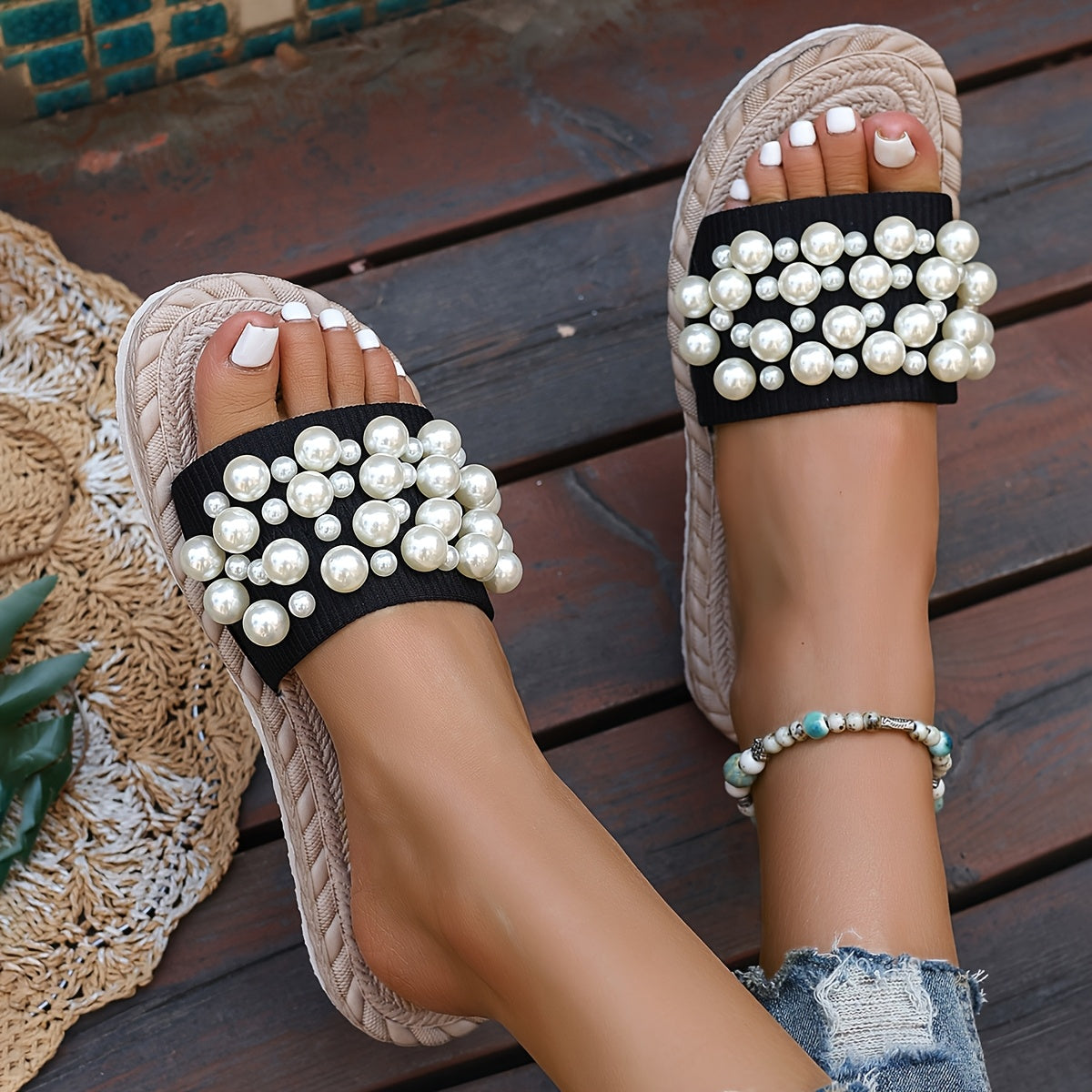 Elegante Flache Sandalen für Damen