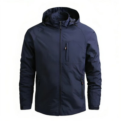 Andreas | Wasserabweisende Windjacke mit Kapuze für Herren