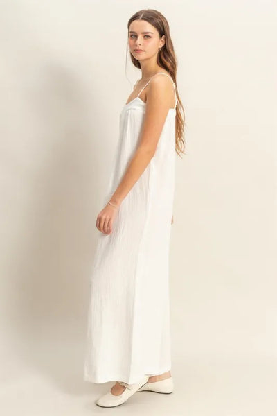 HYFVE Double Gauze Super Flowy Cami Jumpsuit