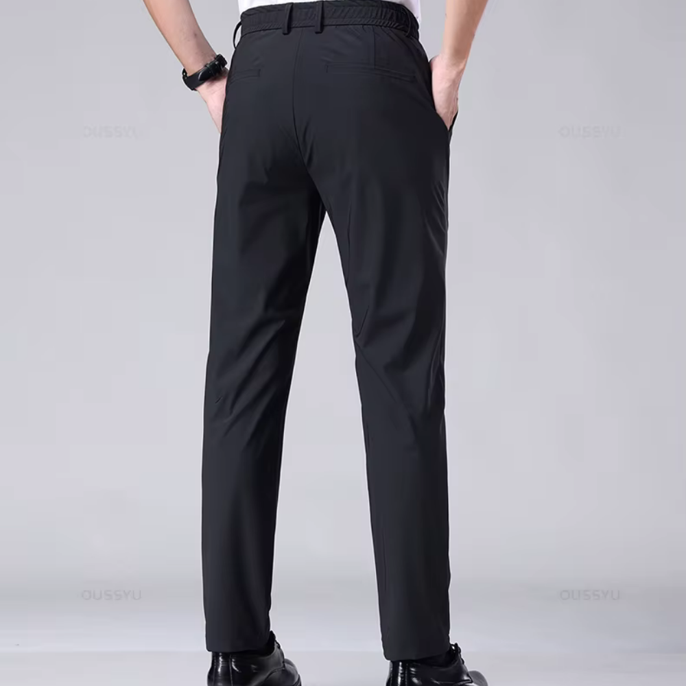 Ayden - Elegant & bequem Stoffhose für Herren mit Stretchbund.