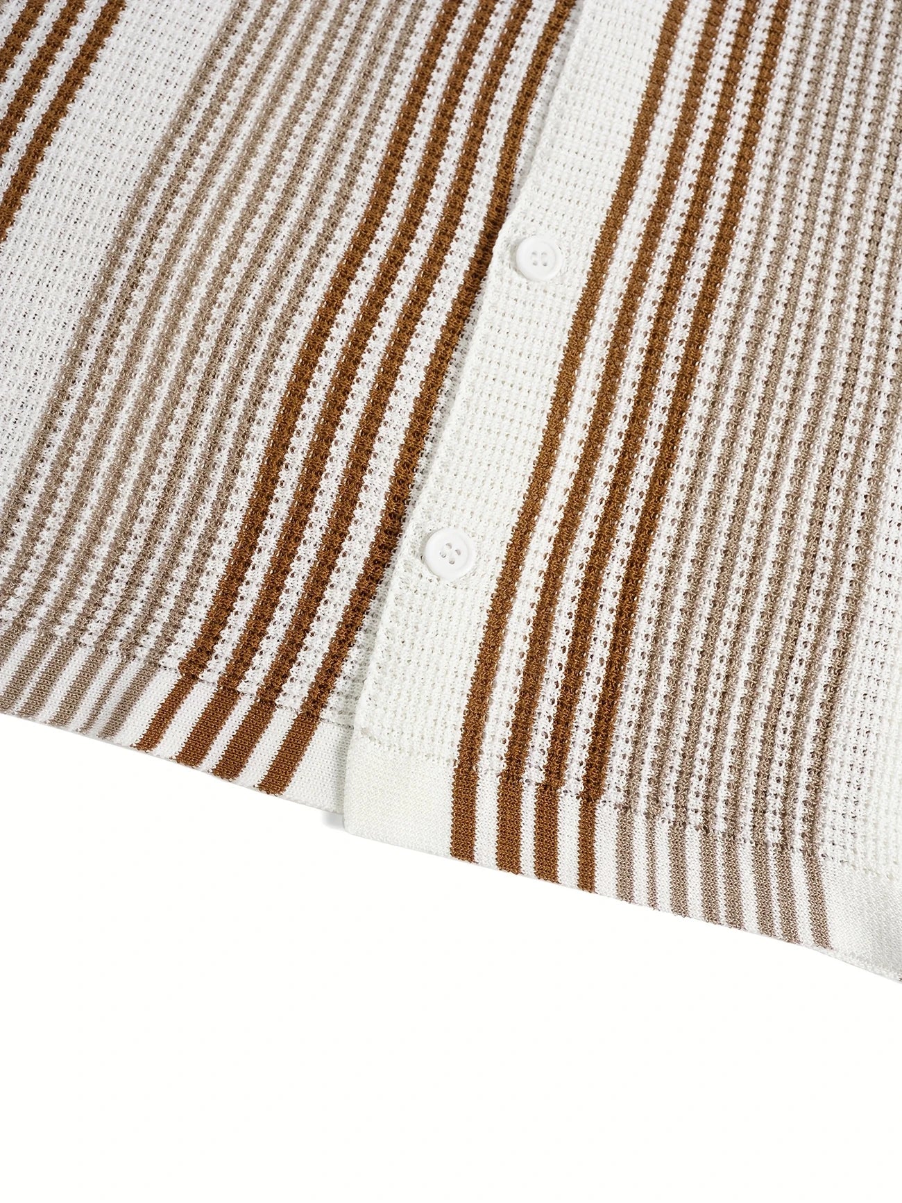 Avram – Lässiges Gestreiftes Hemd Mit Knöpfen