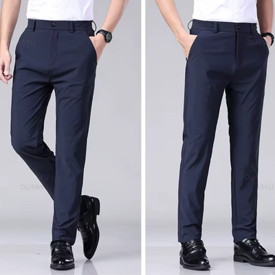 Ayden - Elegant & bequem Stoffhose für Herren mit Stretchbund.