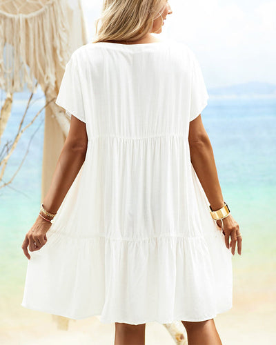 Carmi | Lässiges Kurzarmkleid für Damen