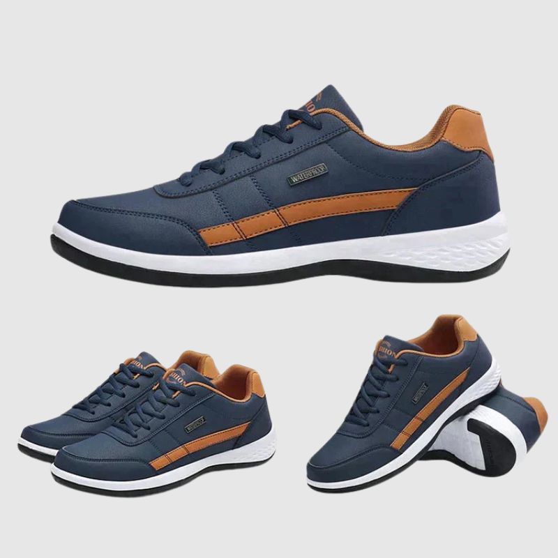 Herren Stilvolle Moderne Flache Sneakers | Schnürung