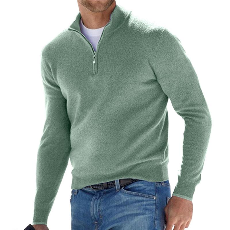 Valeo™ | Stilvoller Reißverschluss Pullover für Männer