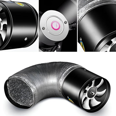 Leiser Abluftventilator – Leistungsstark zur Luftreinigung im Zuhause oder Büro