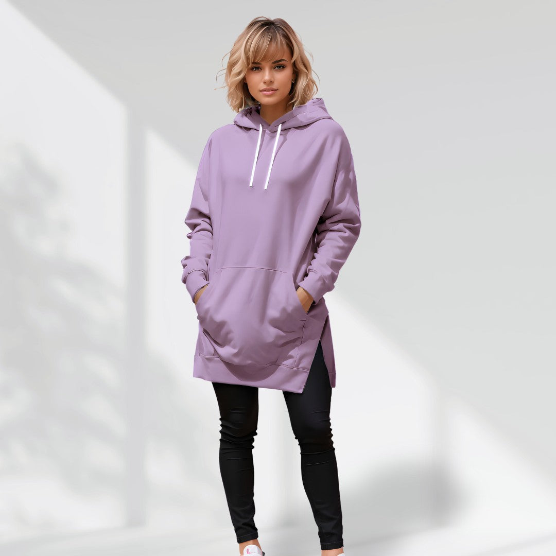 OVERSIZED HOODIE KLEID