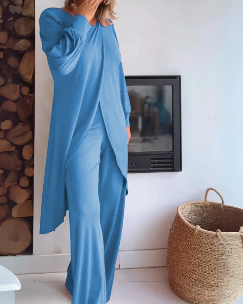 Langes zweiteiliges Set für Damen