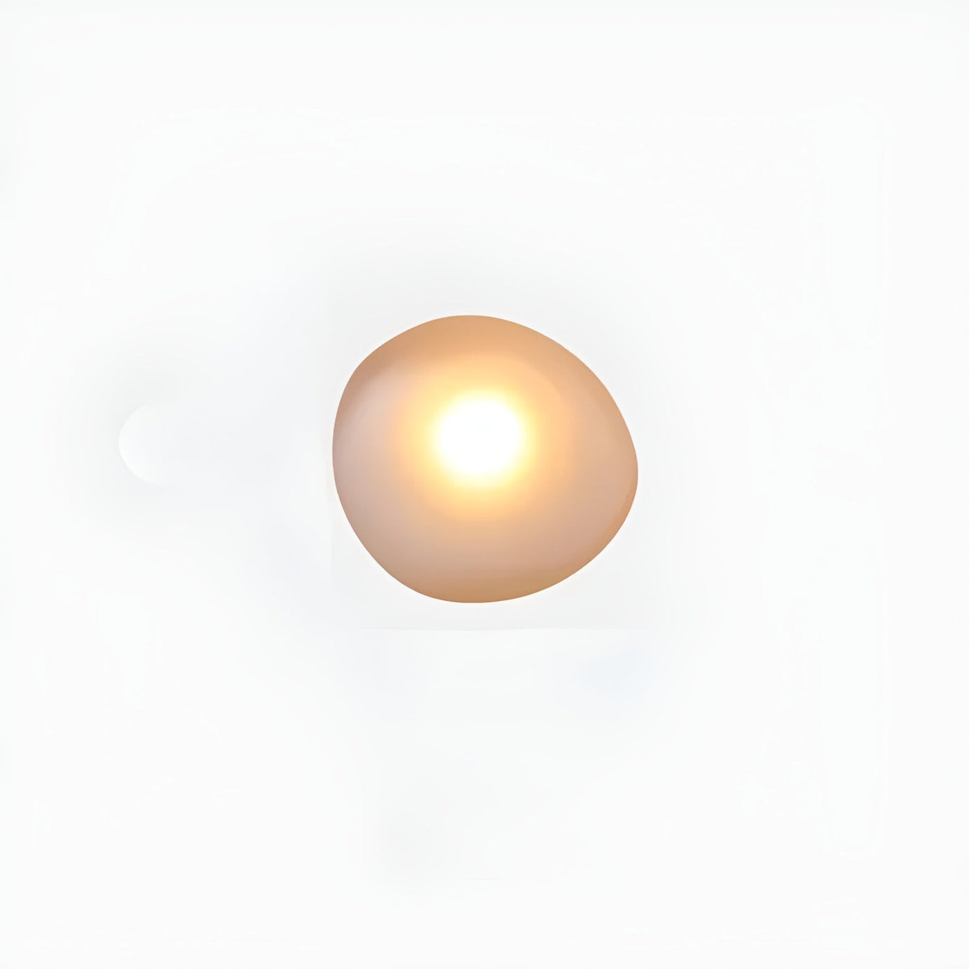 LED Wandleuchte in Kieselstein Design– Dekoratives nordisches Design für Wohnzimmer & Flur