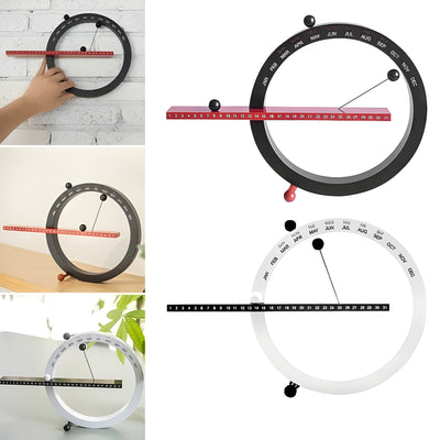 Magnetische Kugeluhr – Kreative und Dekorative Tischuhr mit Weichem Design