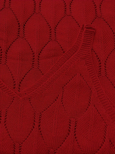 Luciana - Ärmelloses Langes Strickkleid Im Mantelstil