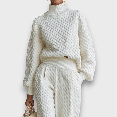 Noelle – Strick-Set mit weitem Bein