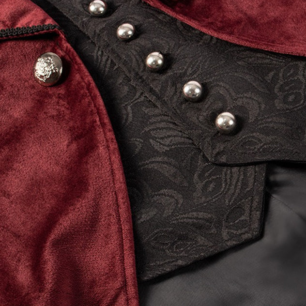 Retro Punk Style Coat for Gothic Looks