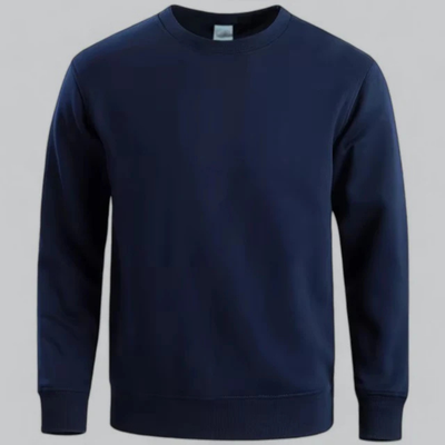 Herren Rundhalsausschnitt Sweatshirt | Langarm
