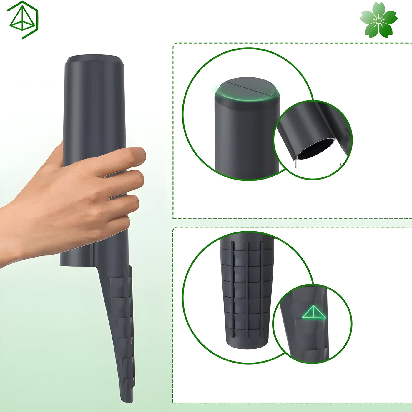 GardenEdge Pro - Dekorative Rasenkante Blumenbeet Garten