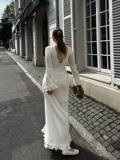 ALVINA – Die luftige volant-kleid für sommerliche auftritte