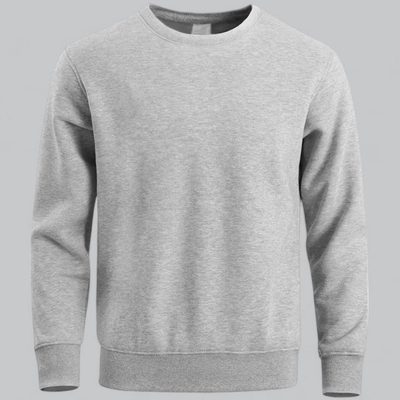 Herren Rundhalsausschnitt Sweatshirt | Langarm