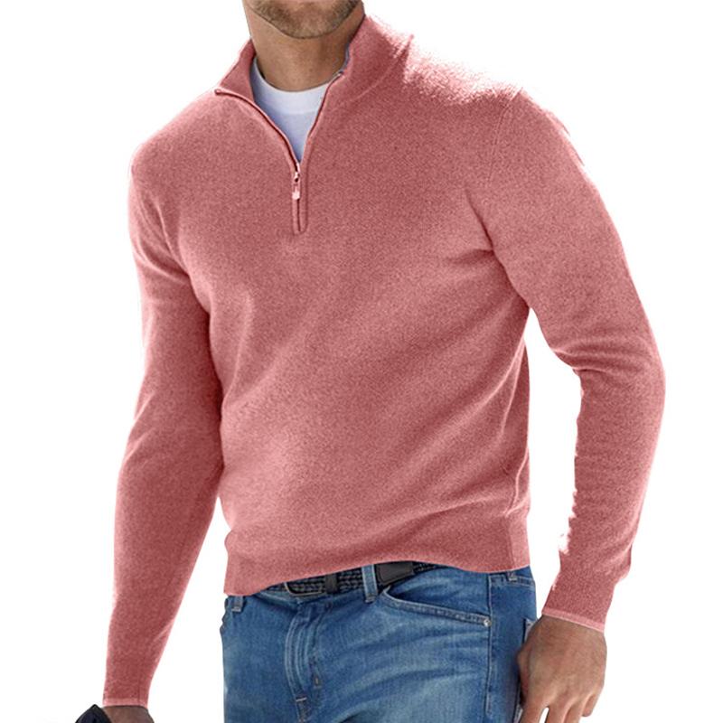 Valeo™ | Stilvoller Reißverschluss Pullover für Männer