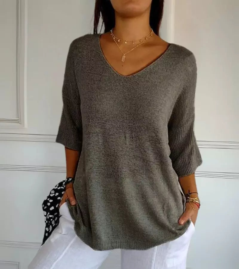 Lucia Vielseitiges Gestricktes Top für Damen