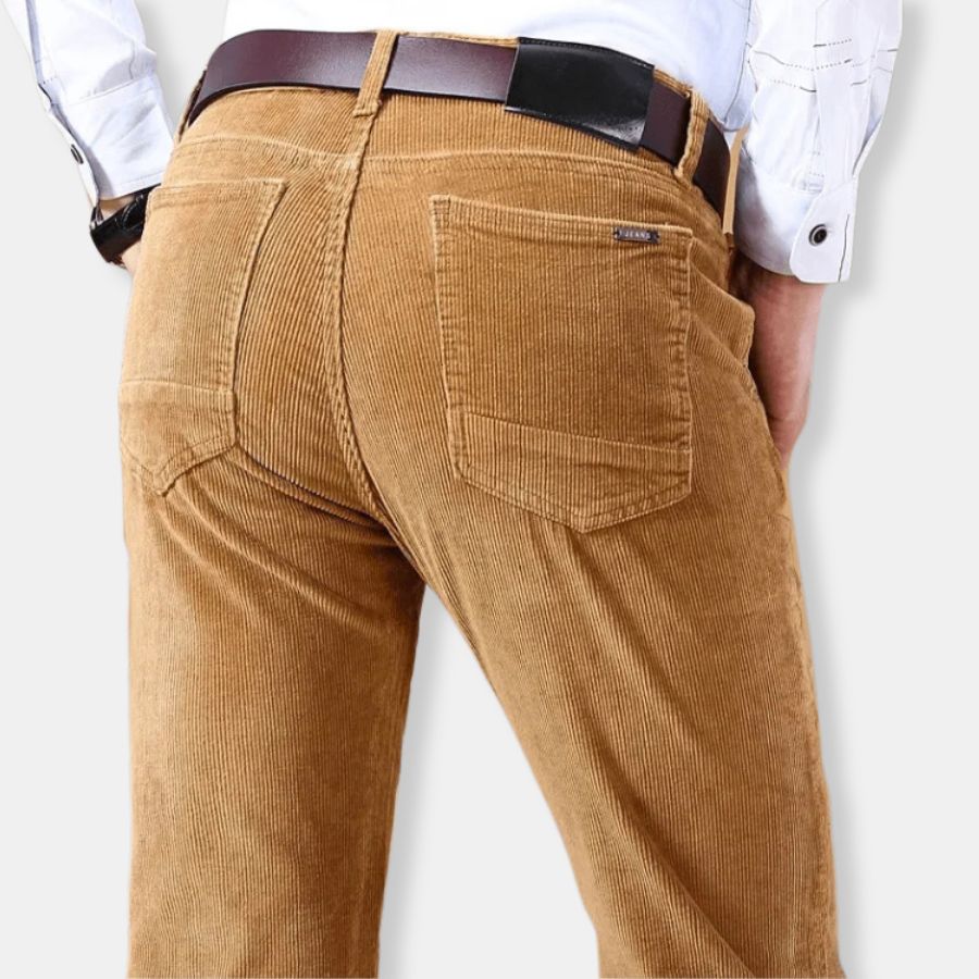 Herren Klassische Schlanke Passform Hose | Bequeme