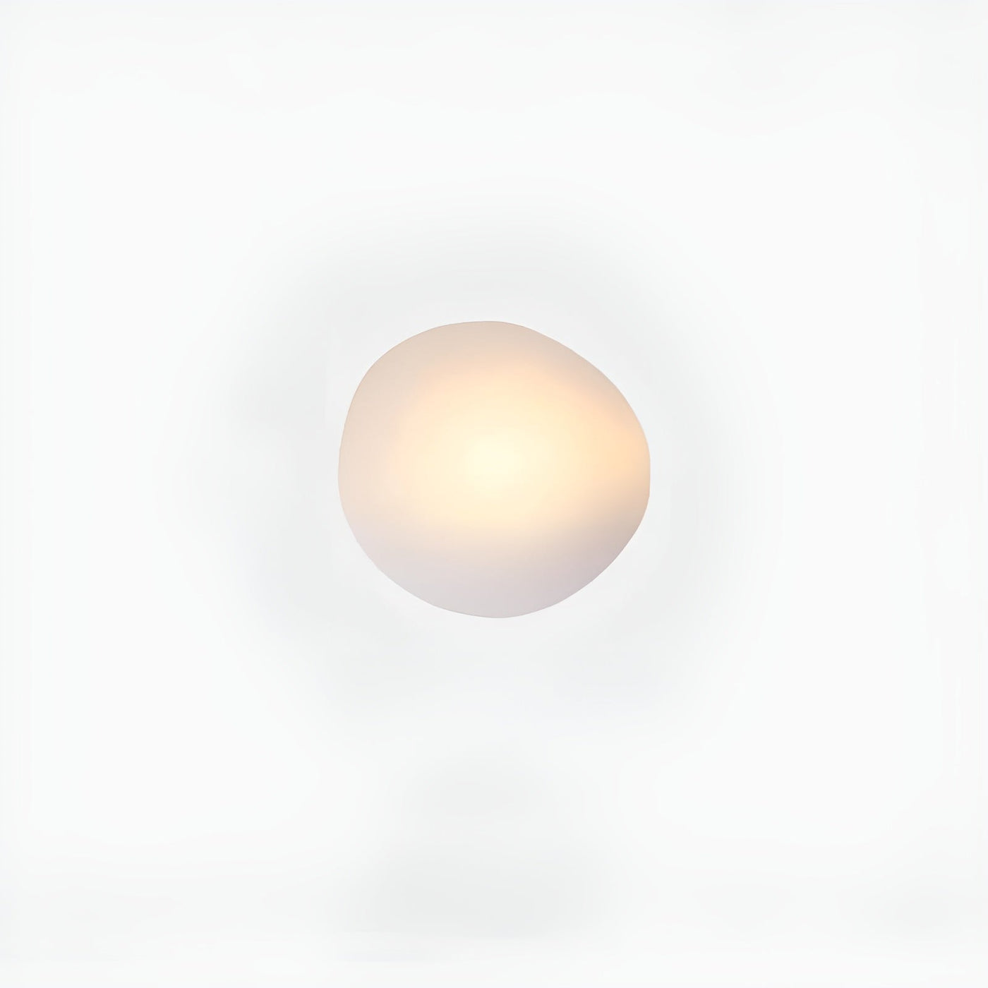 LED Wandleuchte in Kieselstein Design– Dekoratives nordisches Design für Wohnzimmer & Flur