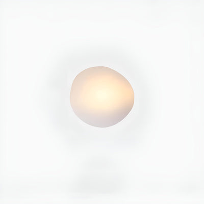 LED Wandleuchte in Kieselstein Design– Dekoratives nordisches Design für Wohnzimmer & Flur