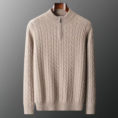 Arneson - Herrenpullover mit Reißverschluss