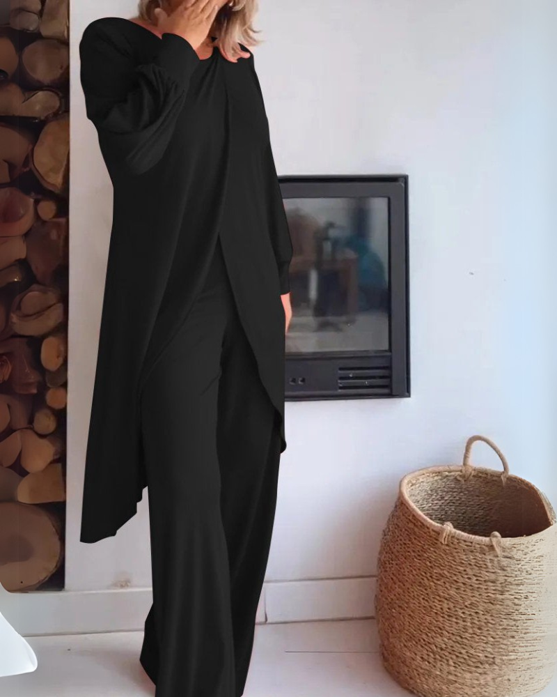 Langes zweiteiliges Set für Damen