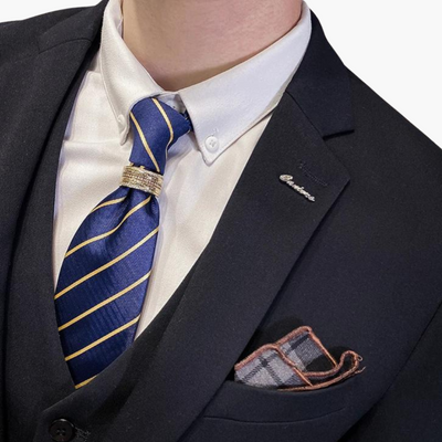 Klassischer 3-teiliger Anzug - für Herren mit elegantem Stil