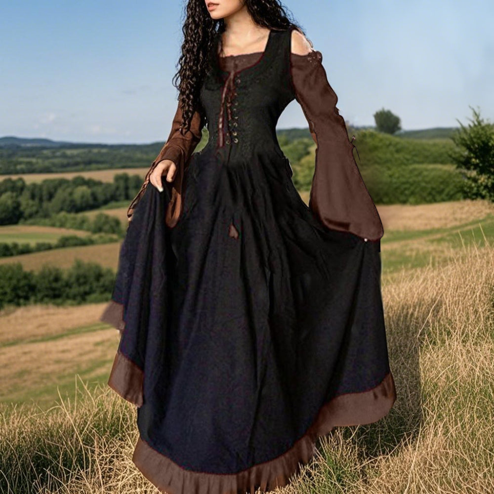 Medieval Viking Style Dress Plus Size
