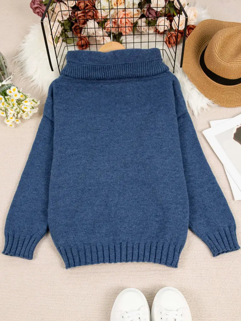 Natala - Strickpullover Mit Kängurutasche