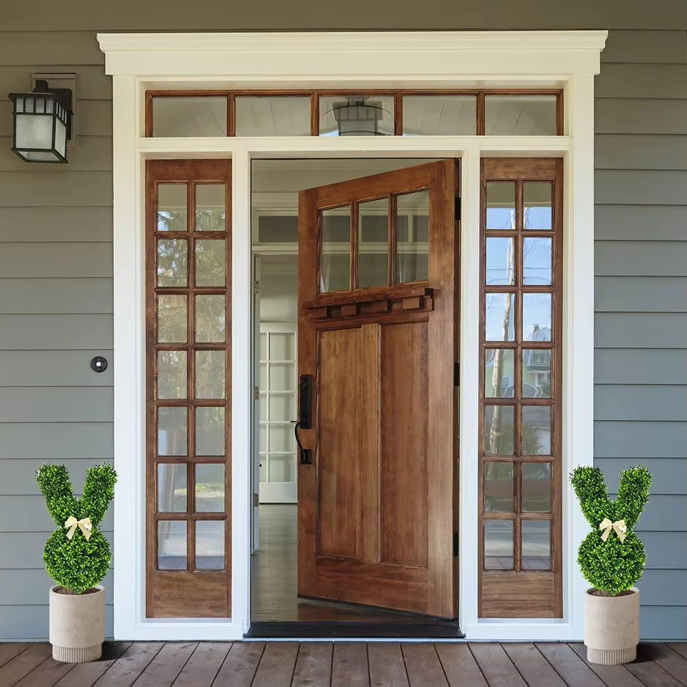 BunnyBloom Decor – Grüner Osterhasen-Topiary-Baum